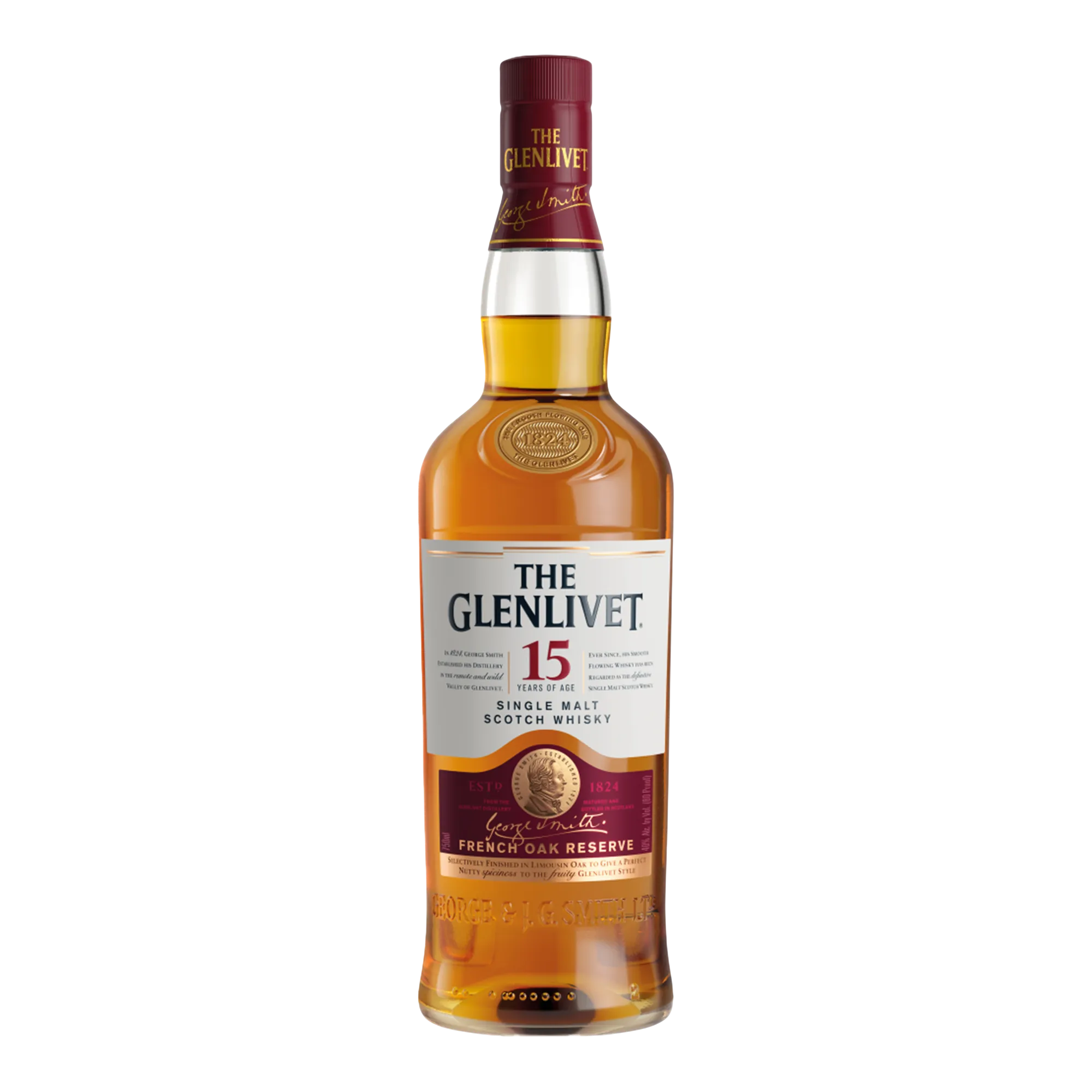 The Glenlivet 15 Year Old French Oak Reserve Single Malt Scotch Whisky