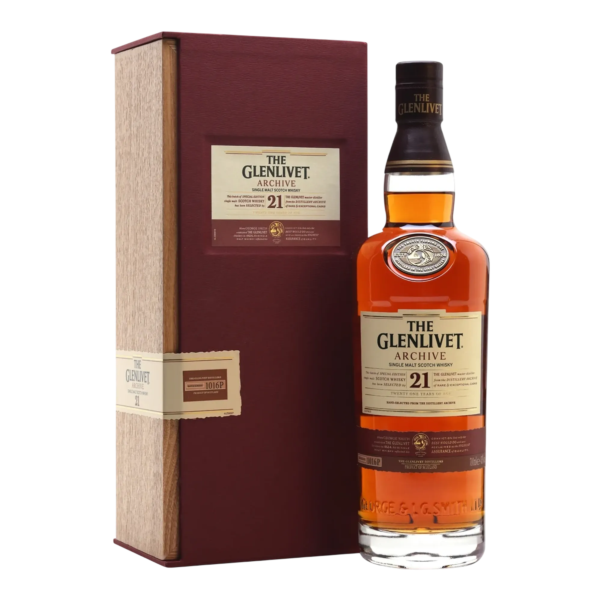 The Glenlivet Archive 21 Year Old Single Malt Scotch Whisky