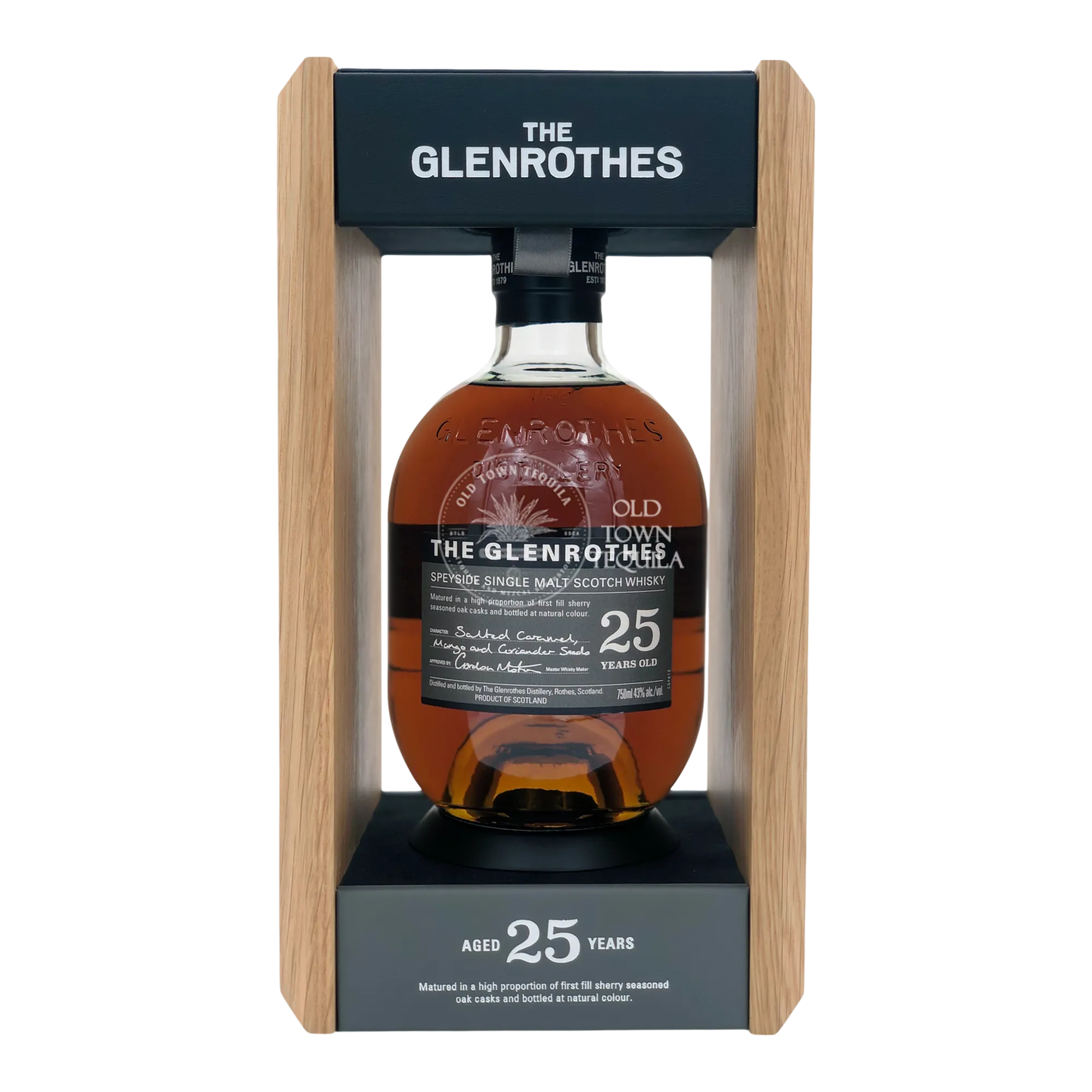 The Glenrothes 25 Year Old Speyside Single Malt Scotch Whisky