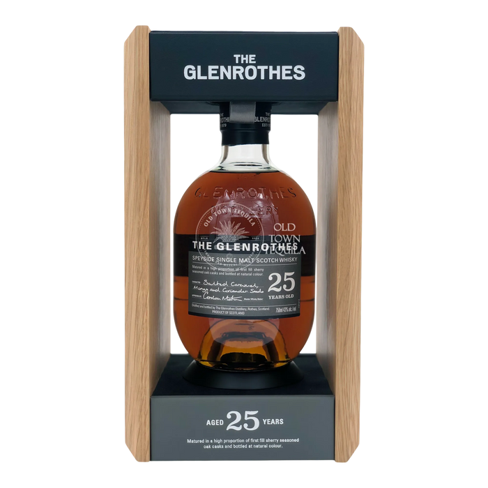 The Glenrothes 25 Year Old Speyside Single Malt Scotch Whisky