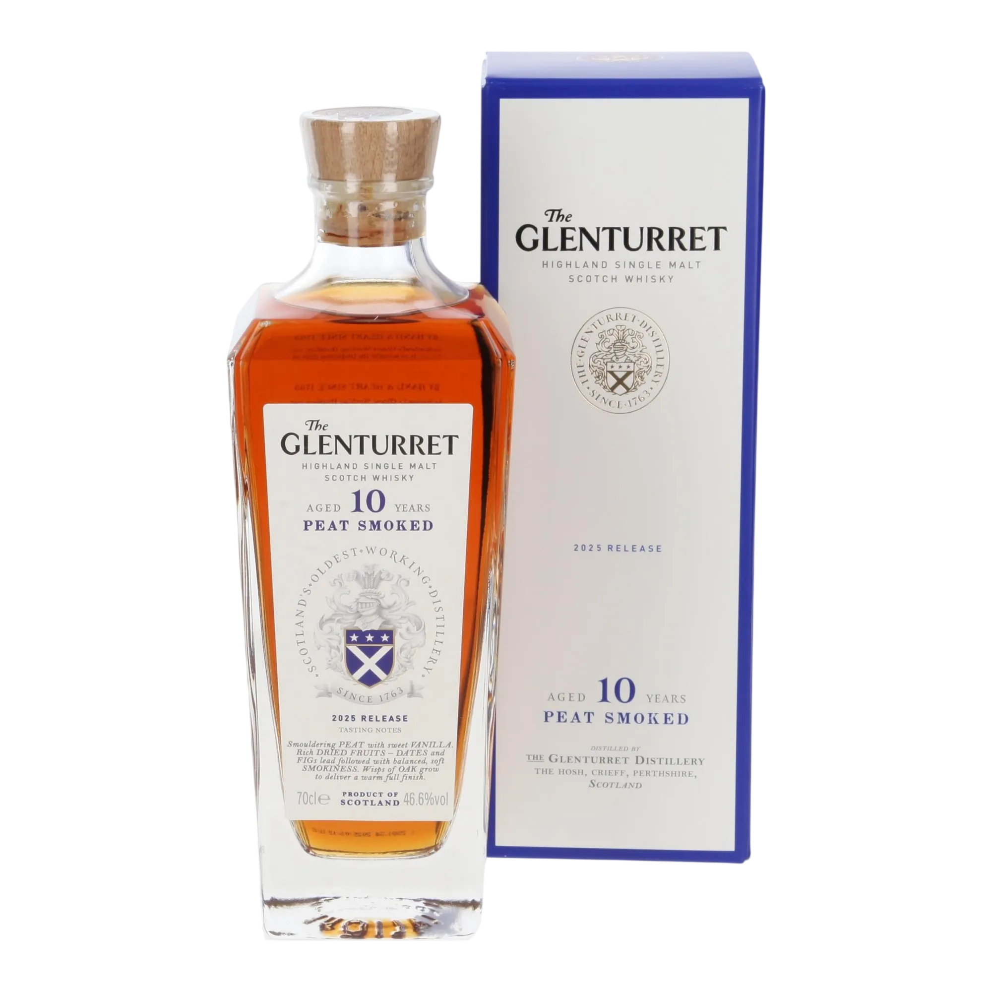 The Glenturret Peat Smoked Single Malt Scotch Whisky