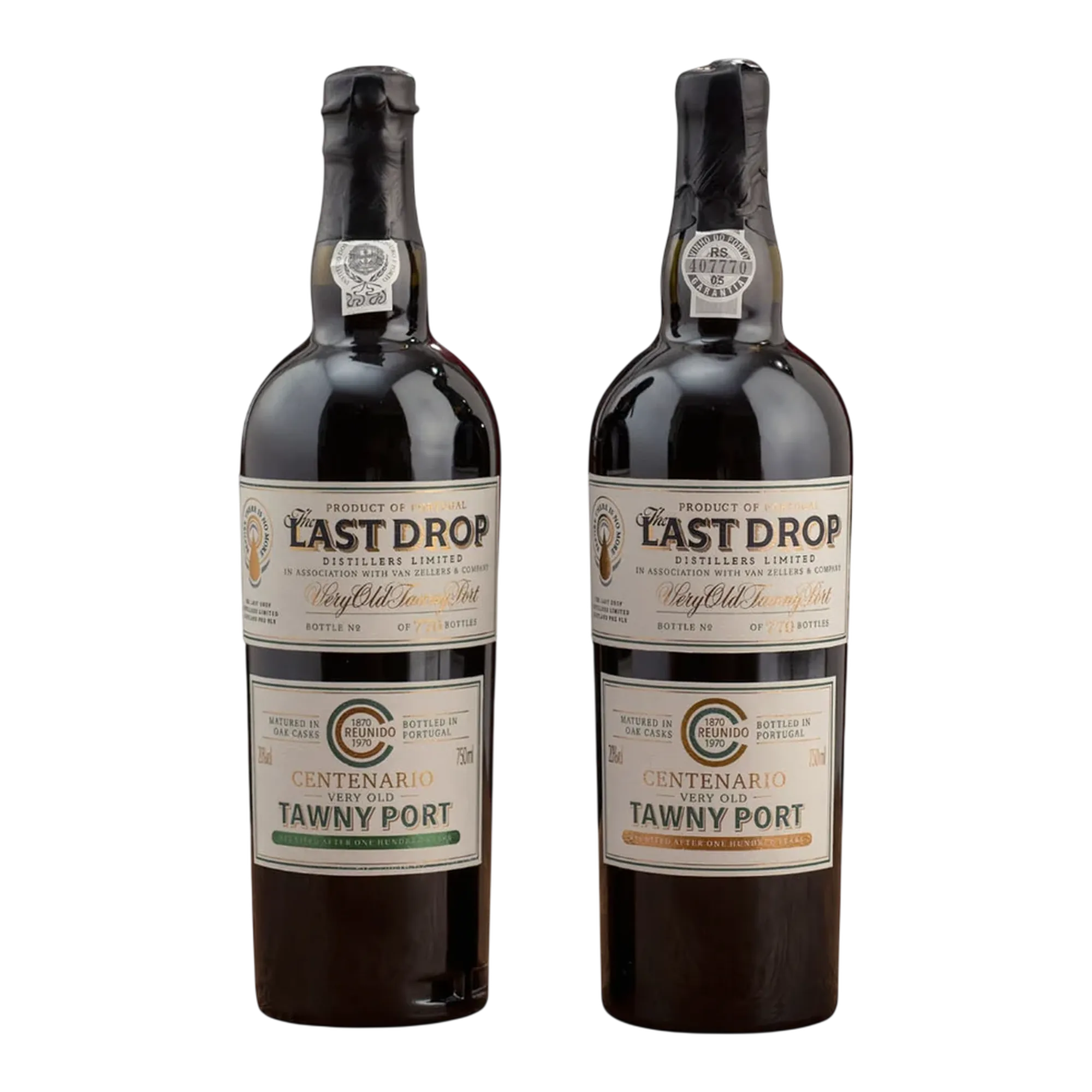 The Last Drop 1870 & 1970 Duo Centenario Very Old Colheita Tawny Port