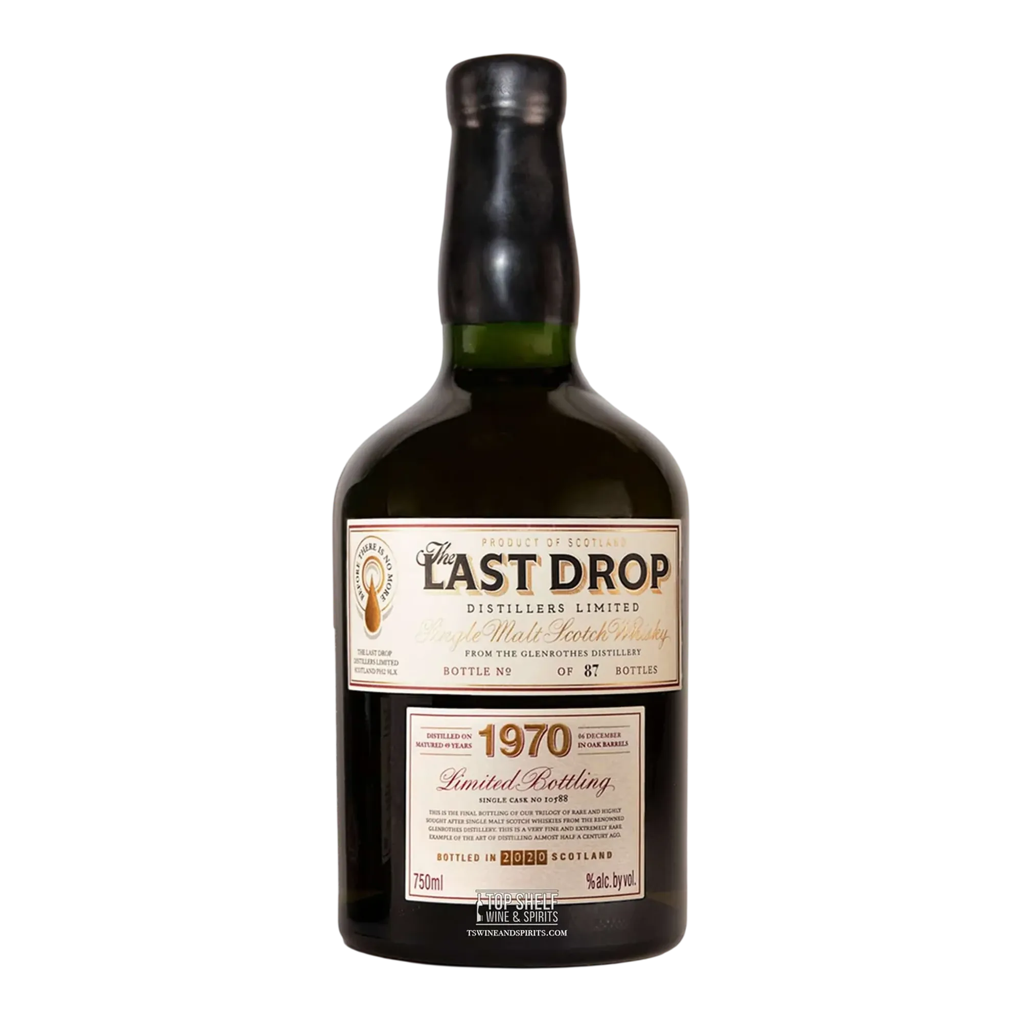The Last Drop 1970 Glenrothes Single Malt Scotch Whisky