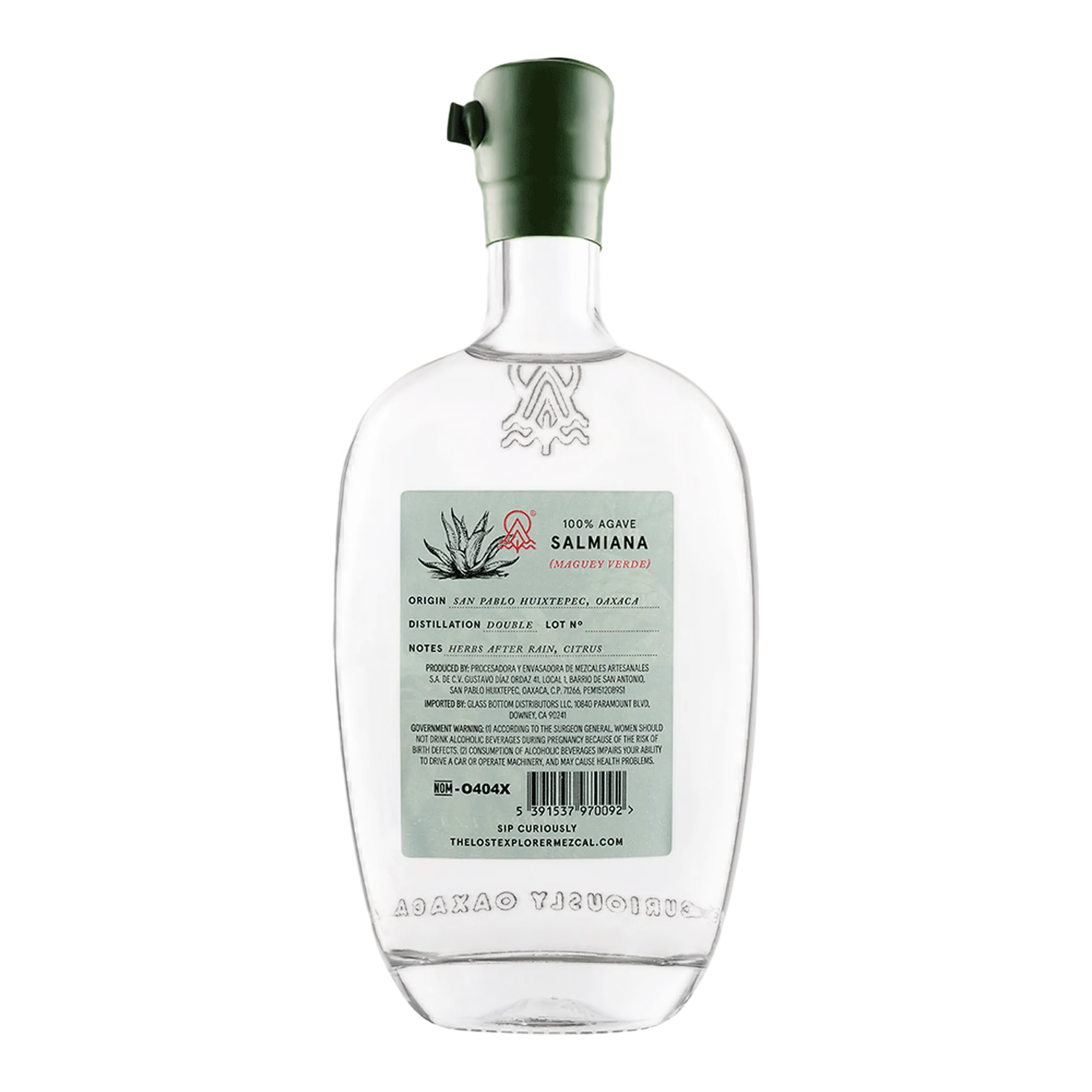 The Lost Explorer Salmiana Mezcal