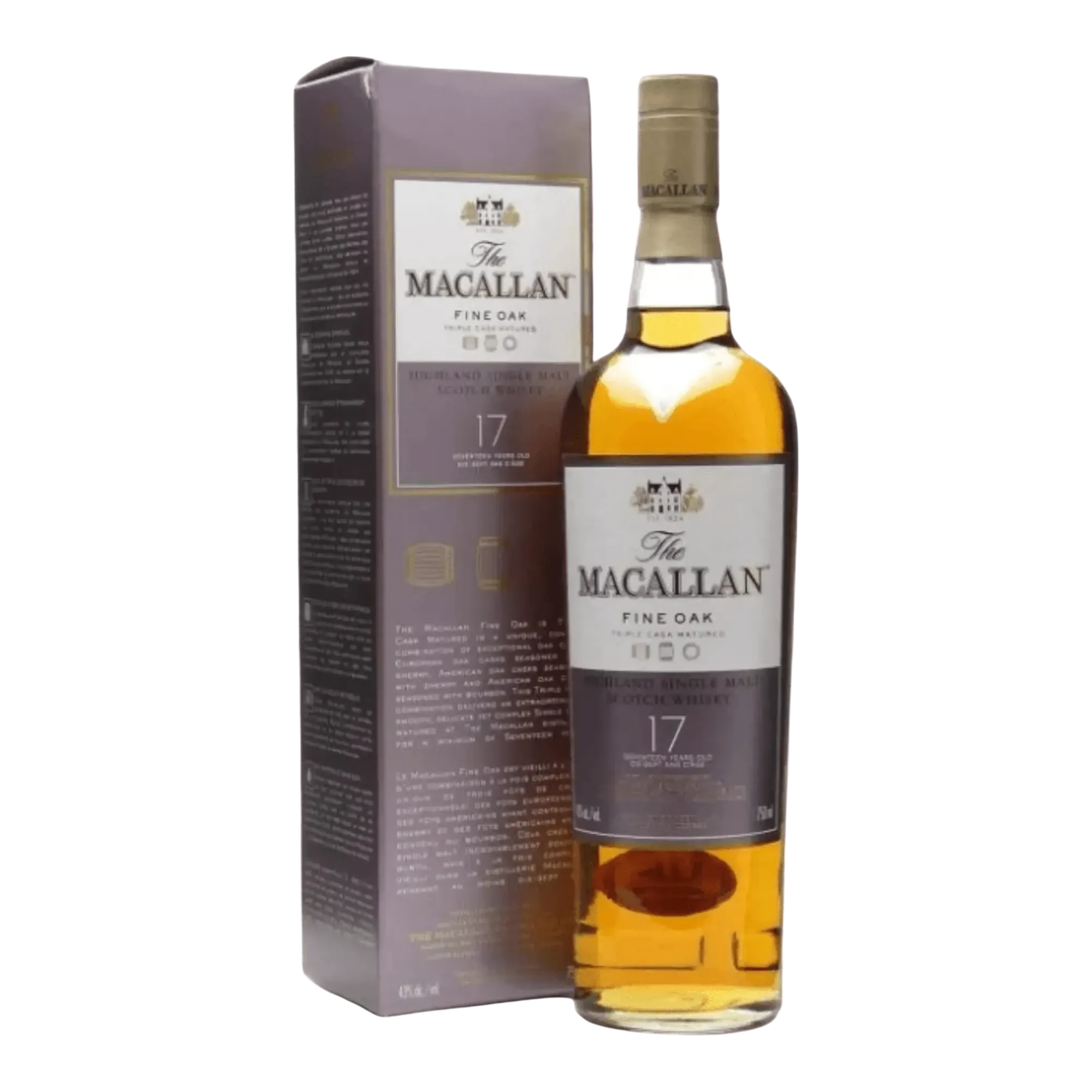 The Macallan Fine Oak 17 Year Old Single Malt Scotch Whisky