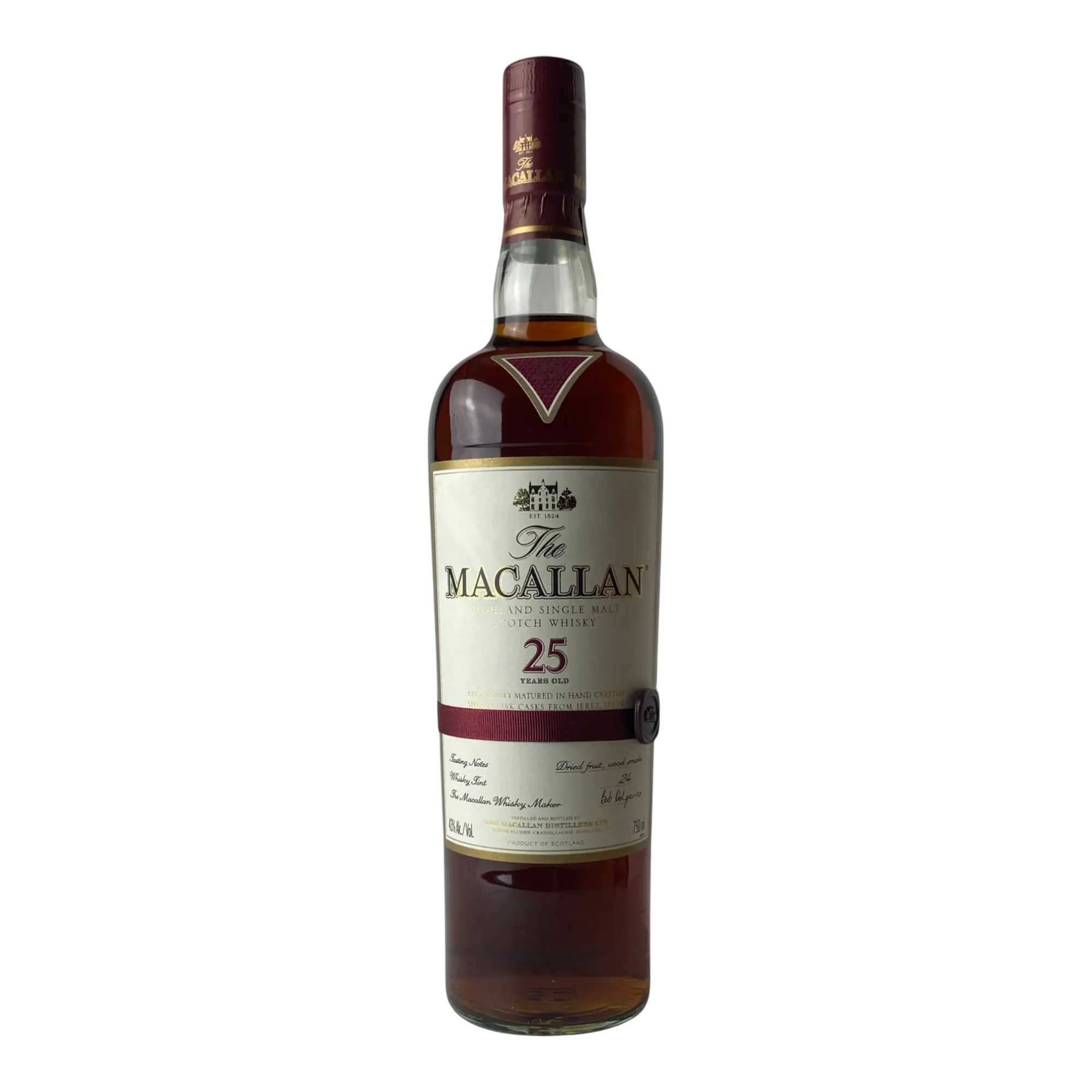 The Macallan Sherry Oak 25 Year Old Single Malt Scotch Whisky