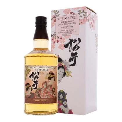 The Matsui Sakura Cask Single Malt Japanese Whisky