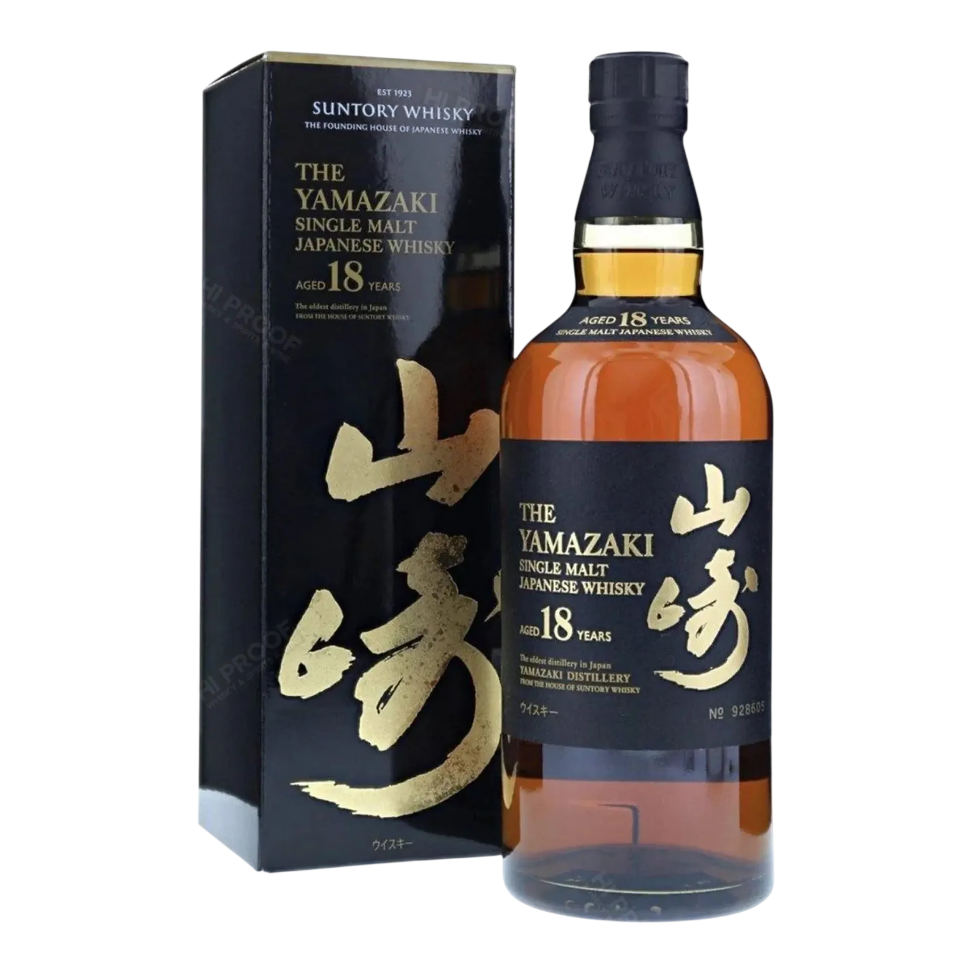 The Yamazaki 18 Year Old Single Malt Japanese Whisky