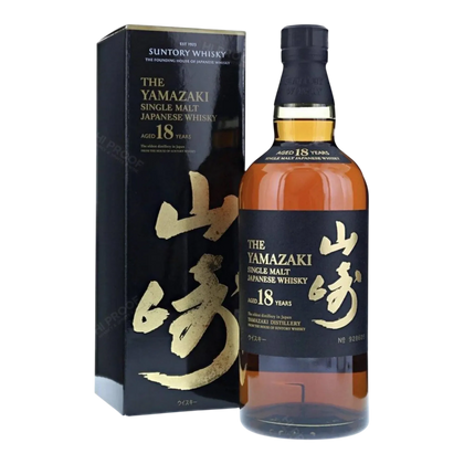 The Yamazaki 18 Year Old Single Malt Japanese Whisky