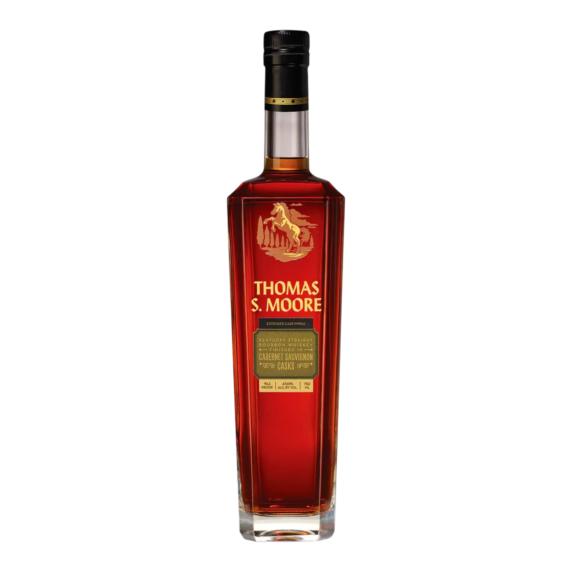 Thomas S. Moore Kentucky Straight Bourbon Whiskey Finished in Cabernet Sauvignon Casks