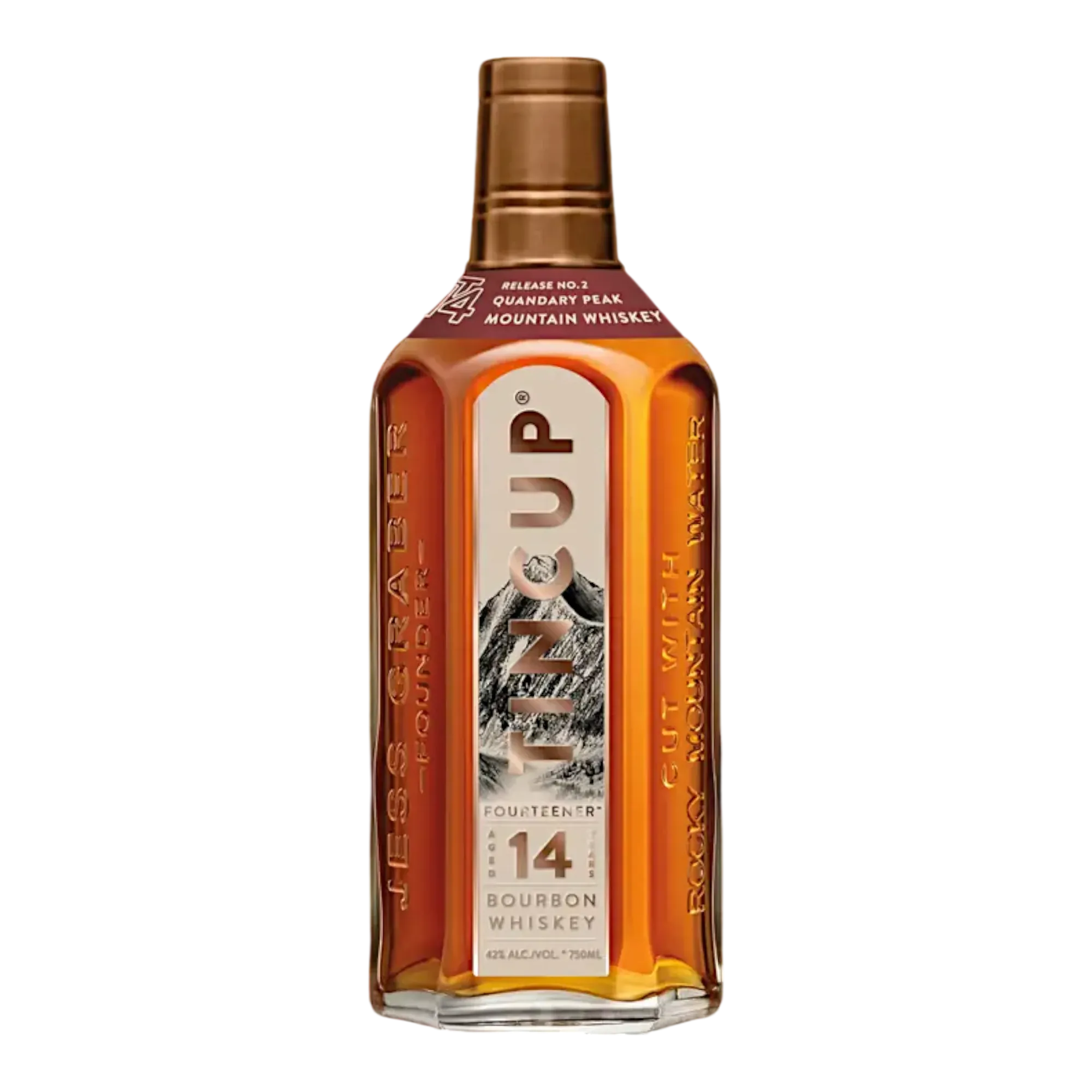 TINCUP Fourteener 14 Year Old Bourbon Whiskey