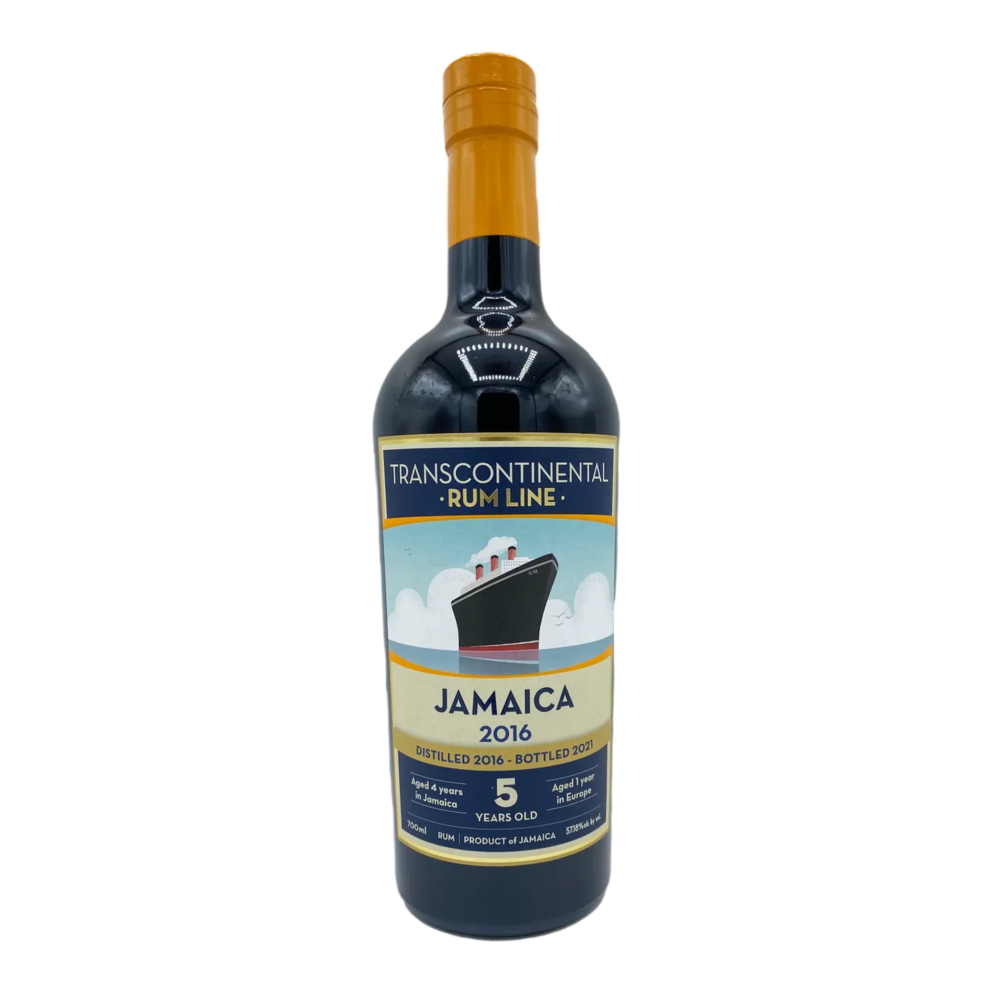 Transcontinental Rum Line Jamaica 2016 5 Year Old Rum