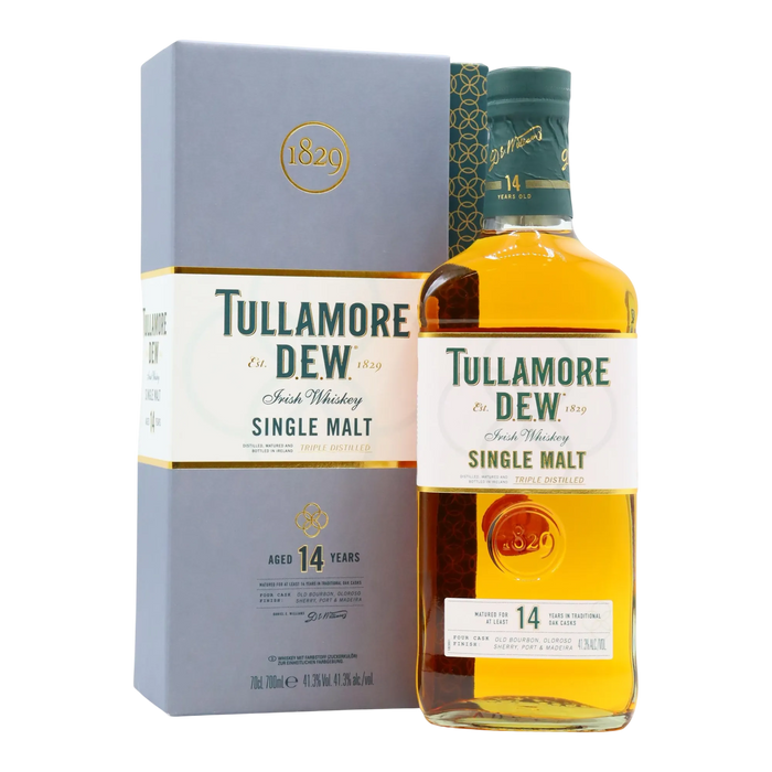 Tullamore D.E.W. 14 Year Old Single Malt Irish Whiskey