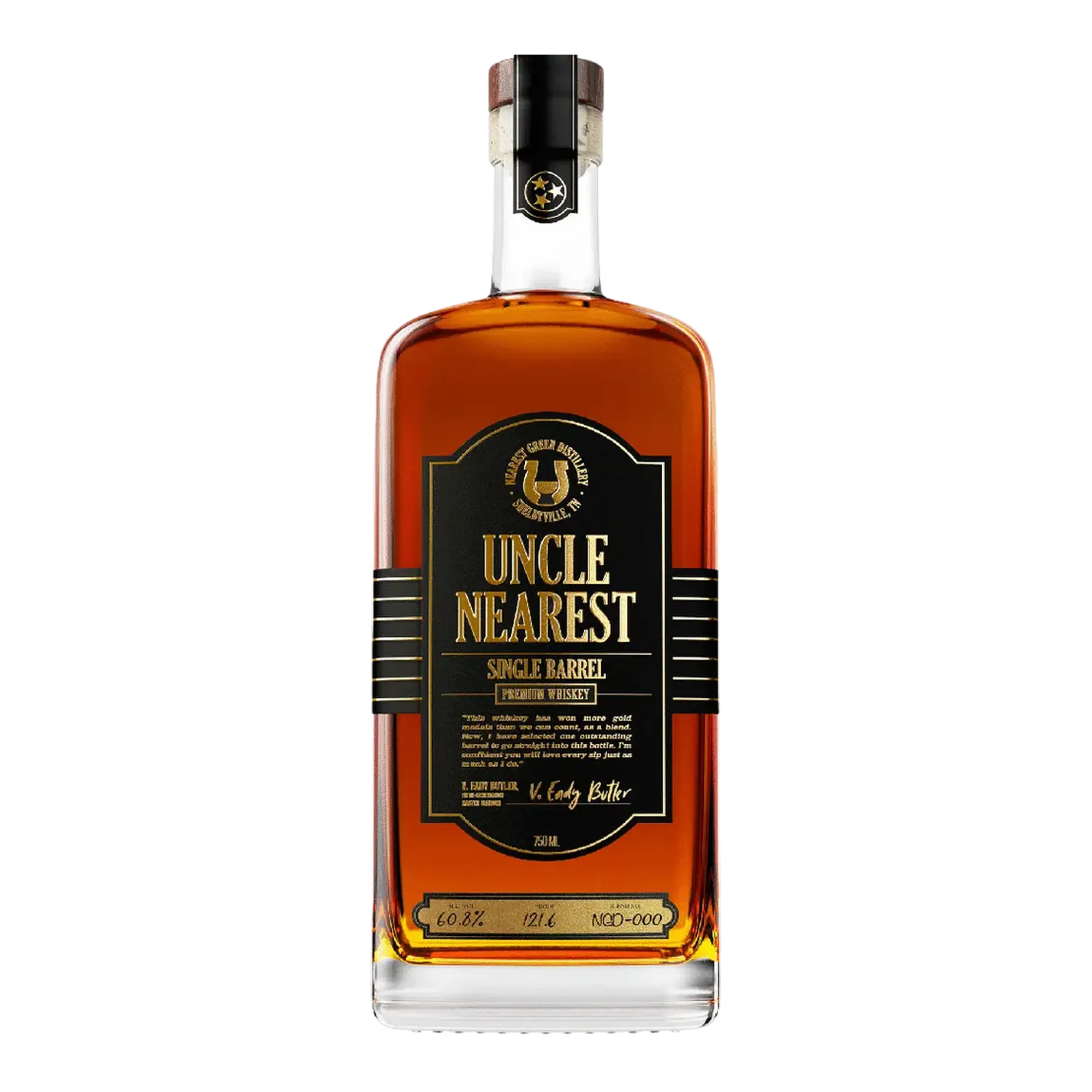 Uncle Nearest Single Barrel Premium Whiskey