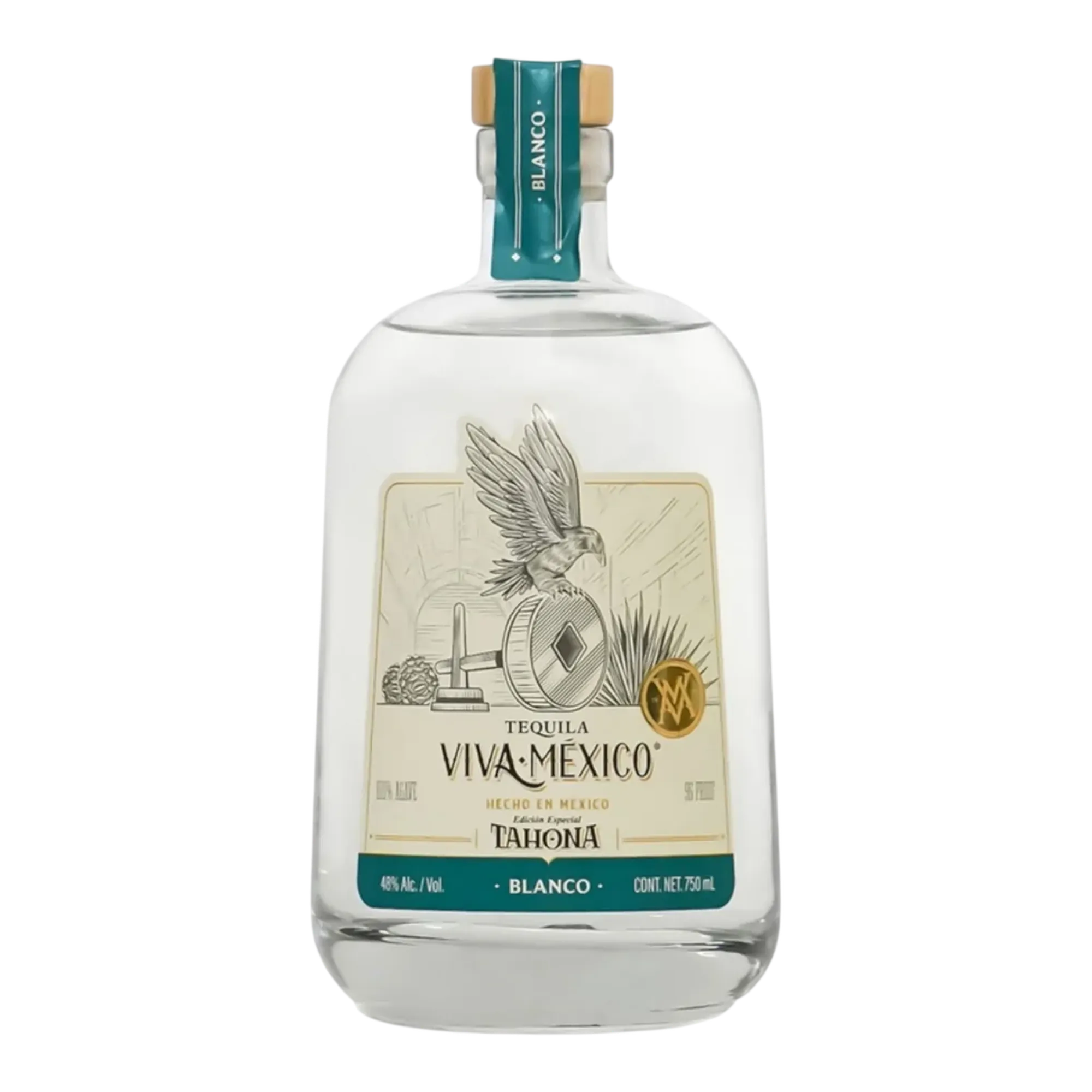 Viva México Tahona High Proof Blanco Tequila 96 Proof