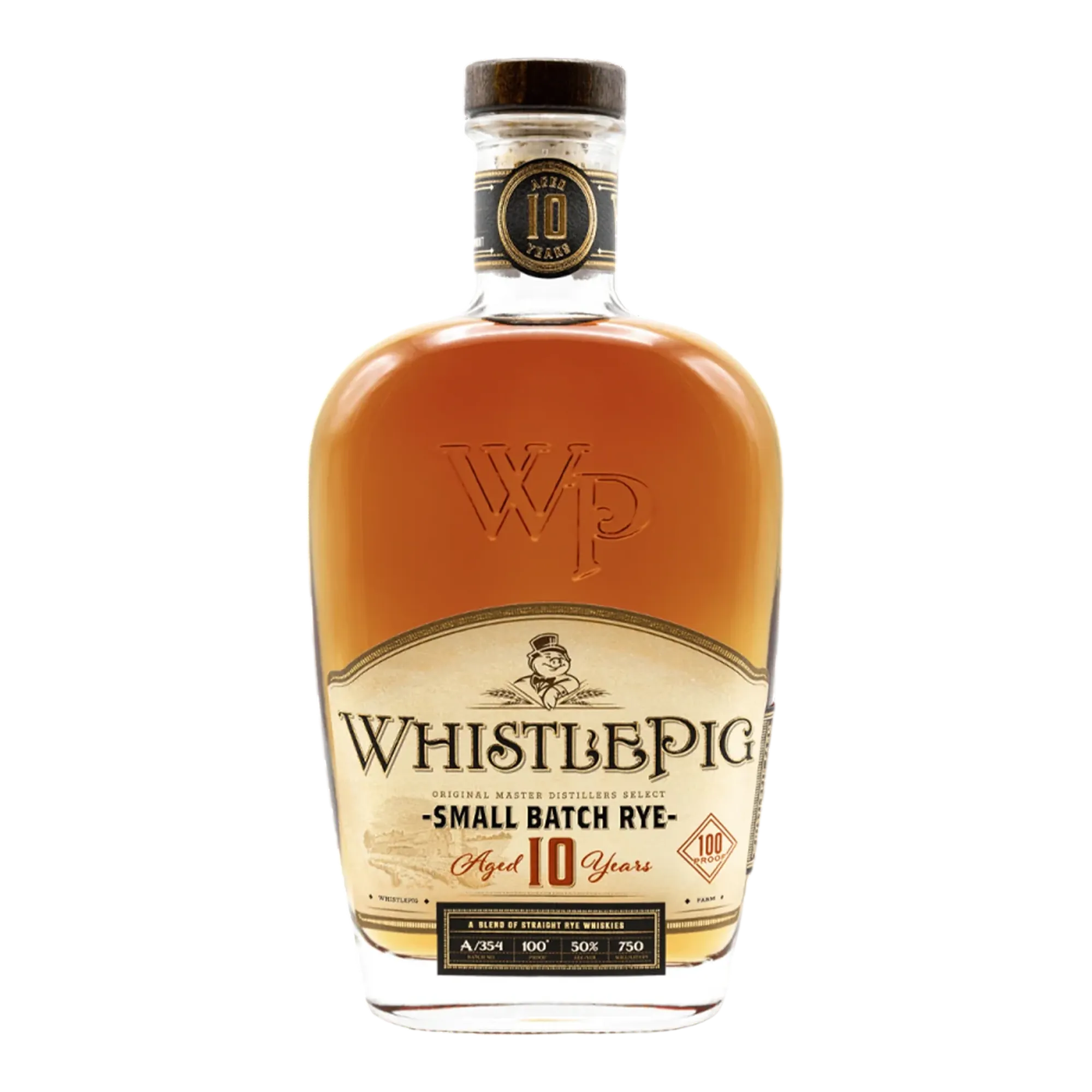 WhistlePig 10 Year Old Small Batch Rye Whiskey