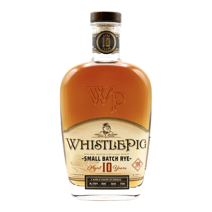WhistlePig 10 Year Old Small Batch Rye Whiskey