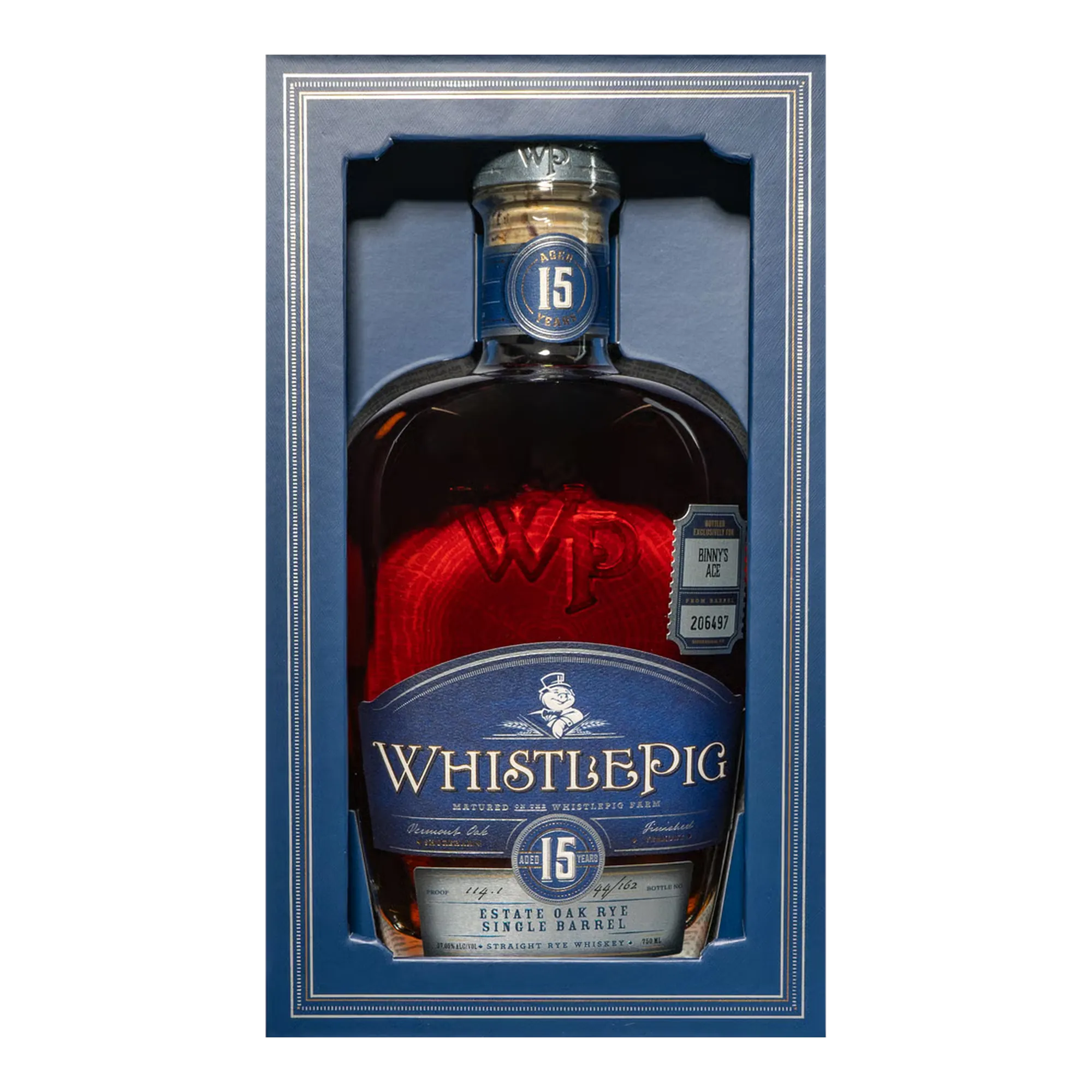 WhistlePig 15 Year Old Single Barrel Straight Rye Whiskey