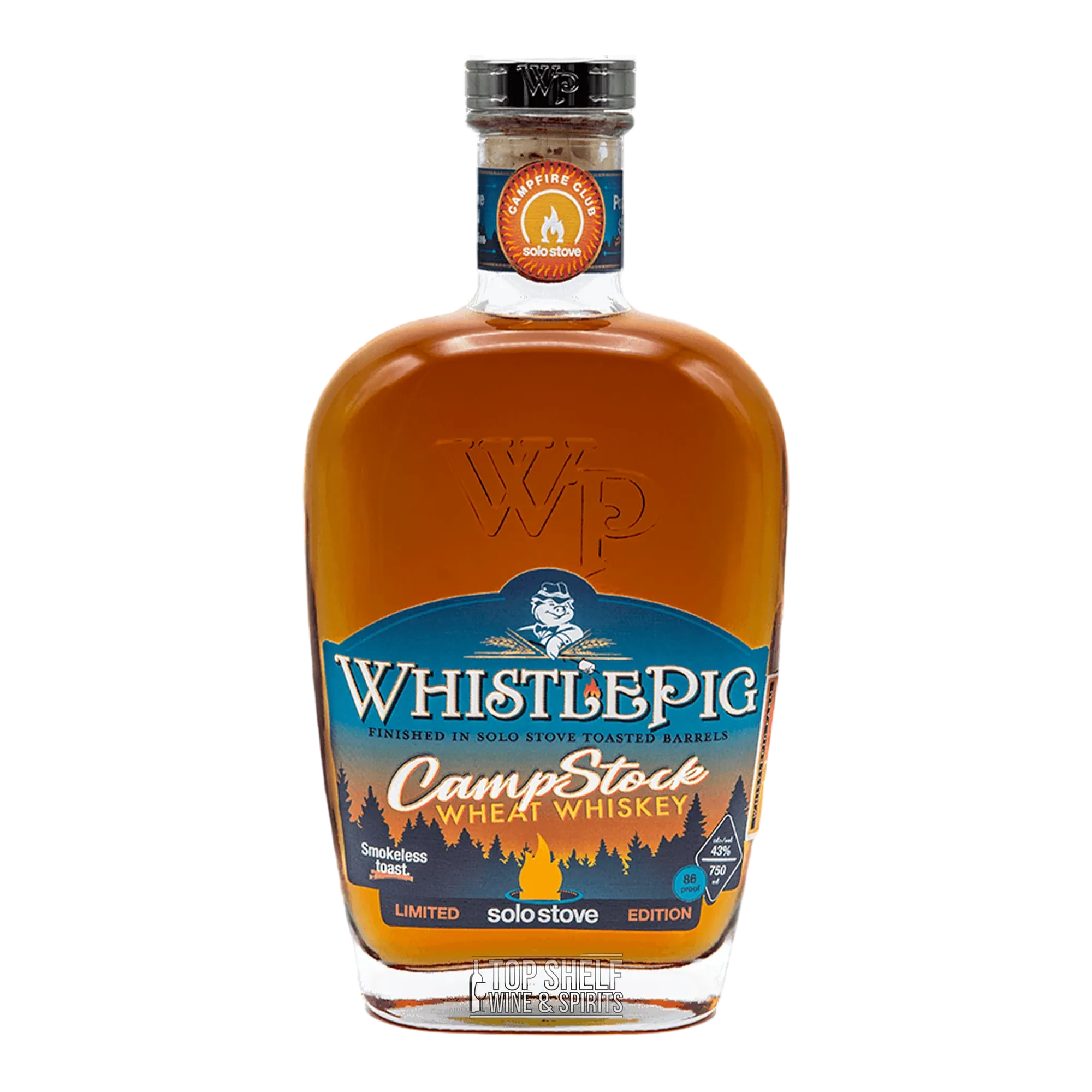 WhistlePig CampStock Solo Stove Toasted Wheat Whiskey Limited Edition