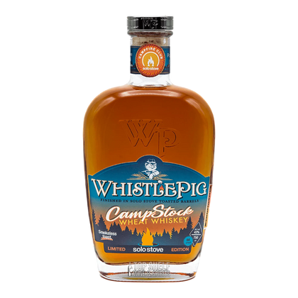WhistlePig CampStock Solo Stove Toasted Wheat Whiskey Limited Edition