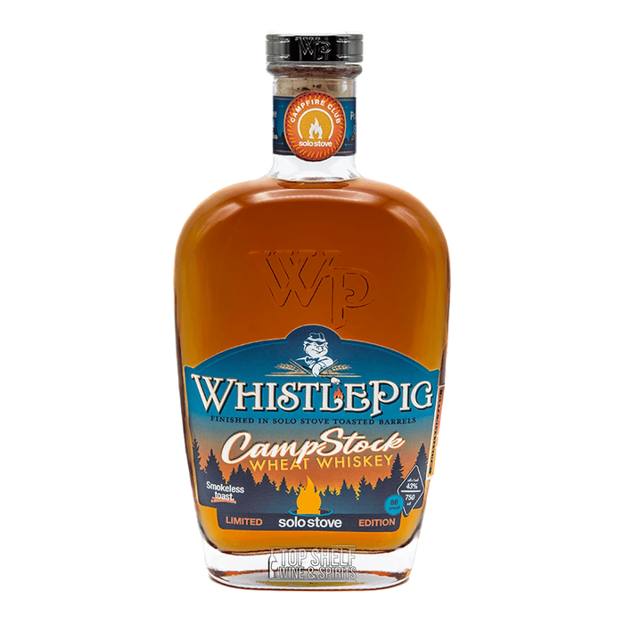 WhistlePig CampStock Solo Stove Toasted Wheat Whiskey Limited Edition