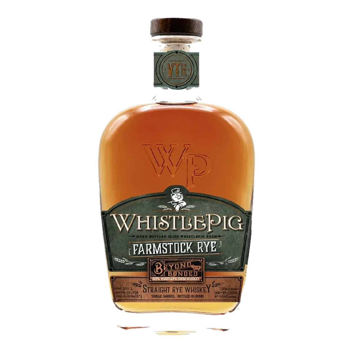 whistlepig farmstock beyond bonded rye whiskey