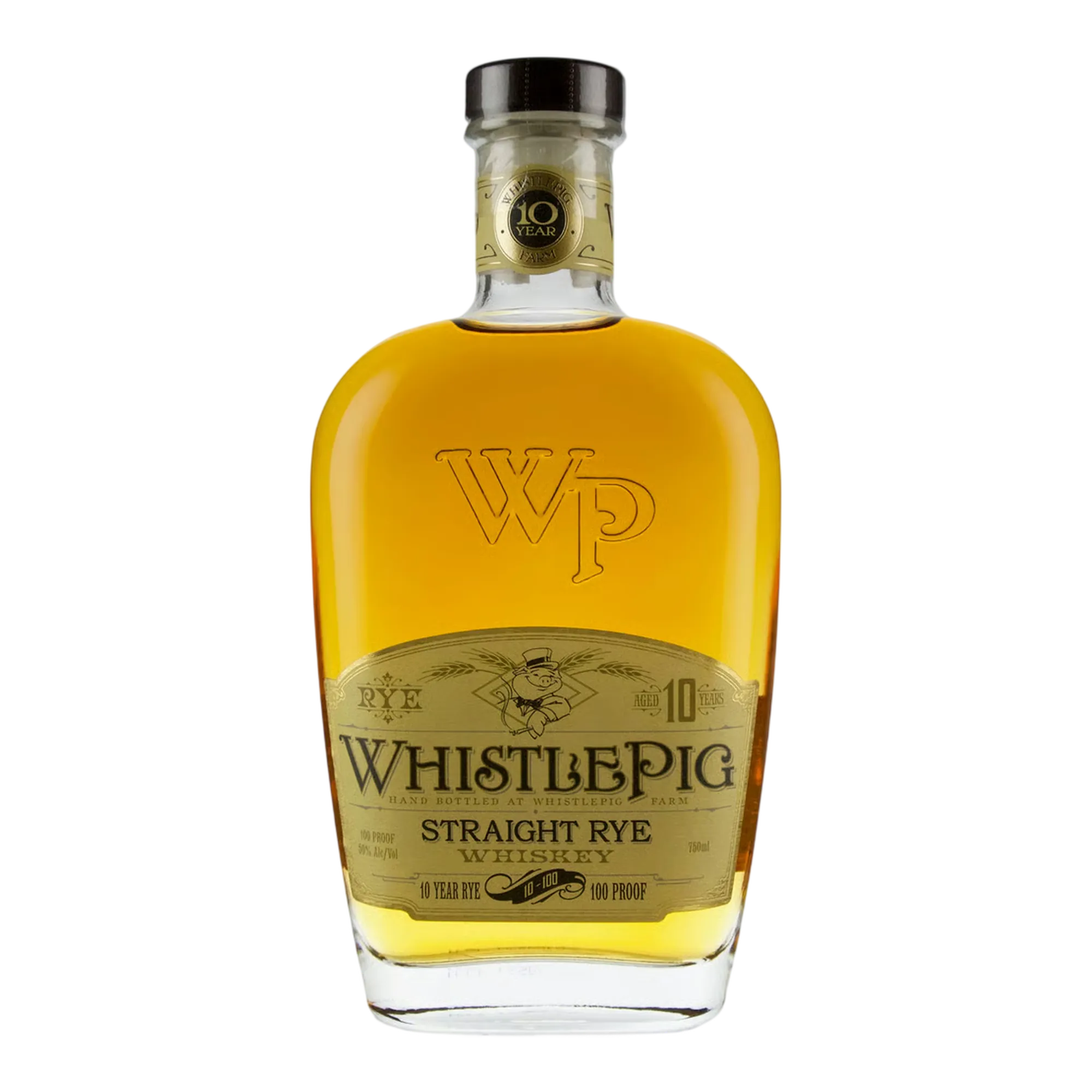 WhistlePig PiggyBank 10 Year Old Straight Rye Whiskey