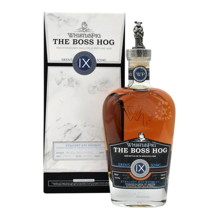WhistlePig The Boss Hog IV The Black Prince Straight Rye Whiskey