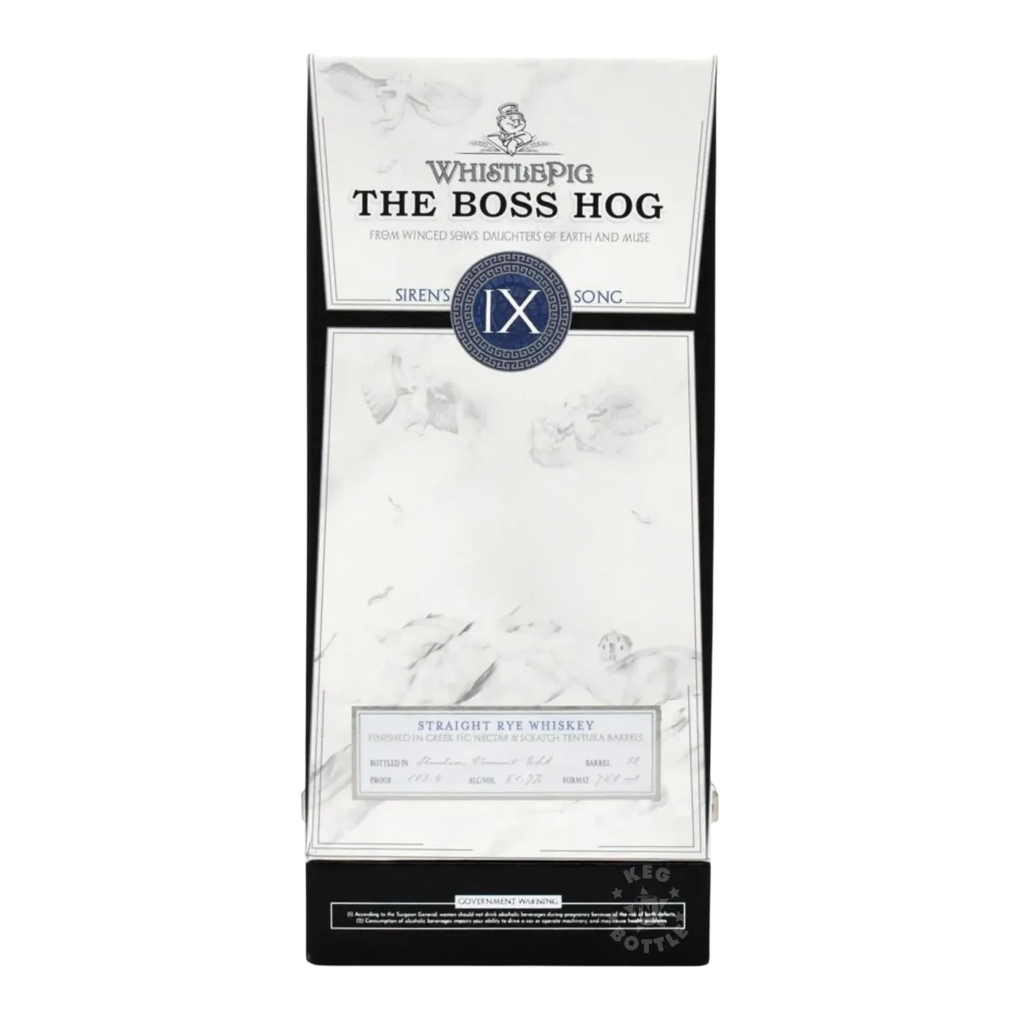 WhistlePig The Boss Hog IX Siren’s Song Straight Rye Whiskey