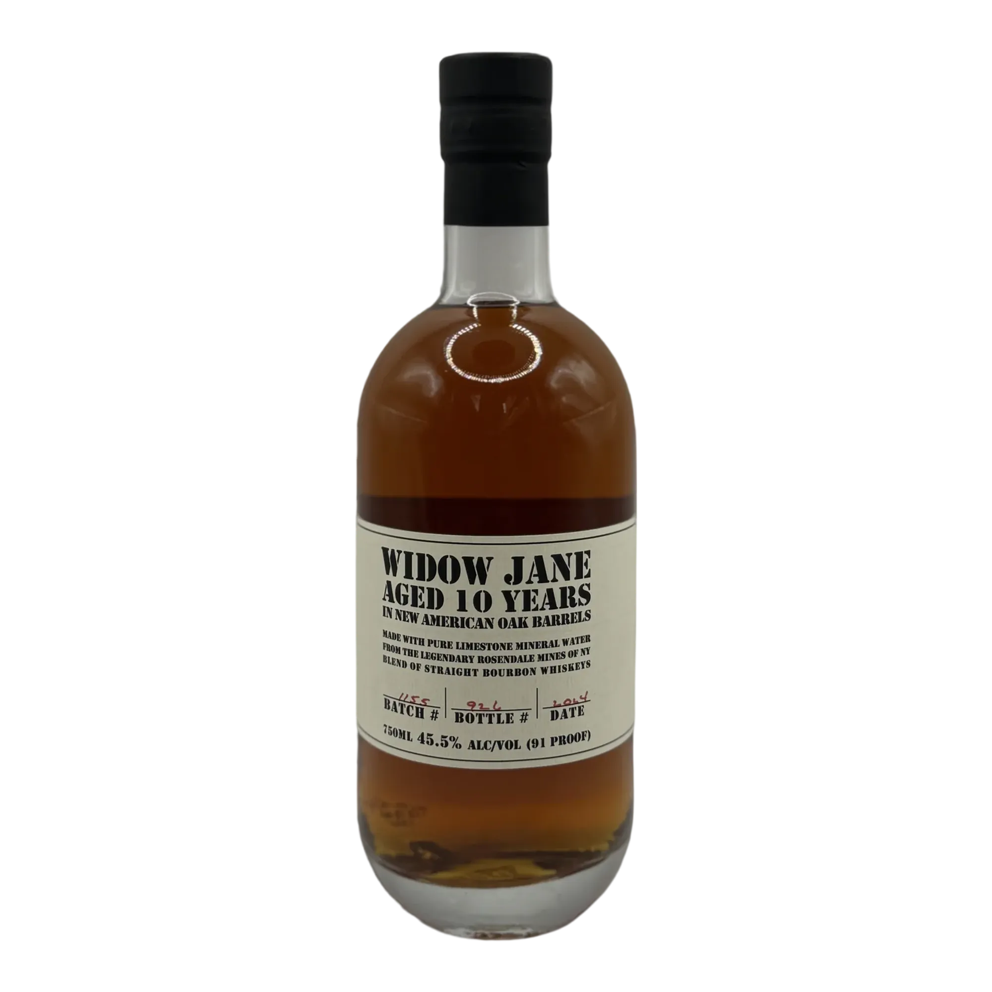 Widow Jane 10 Year Old Straight Bourbon Whiskey