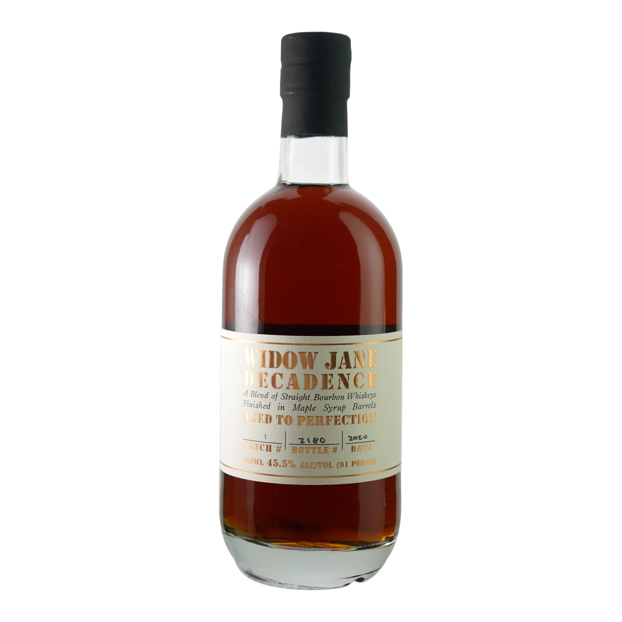 Widow Jane Decadence Maple Cask Finished Bourbon Whiskey