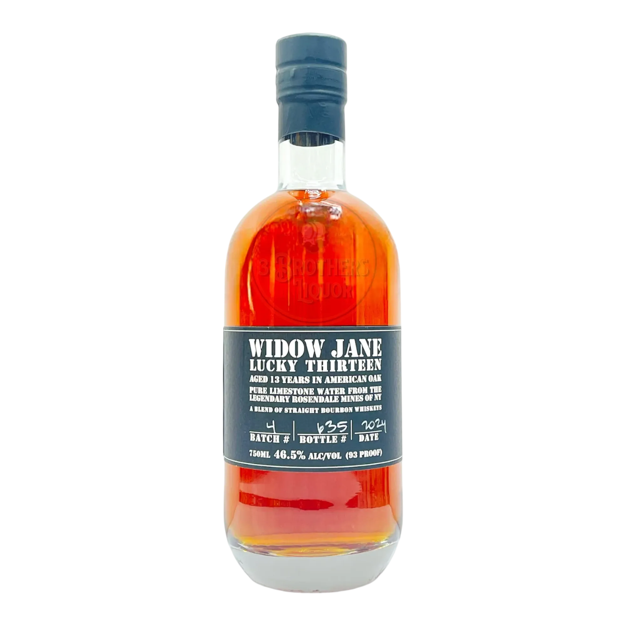 Widow Jane Lucky Thirteen 13 Year Old Kentucky Straight Bourbon Whiskey
