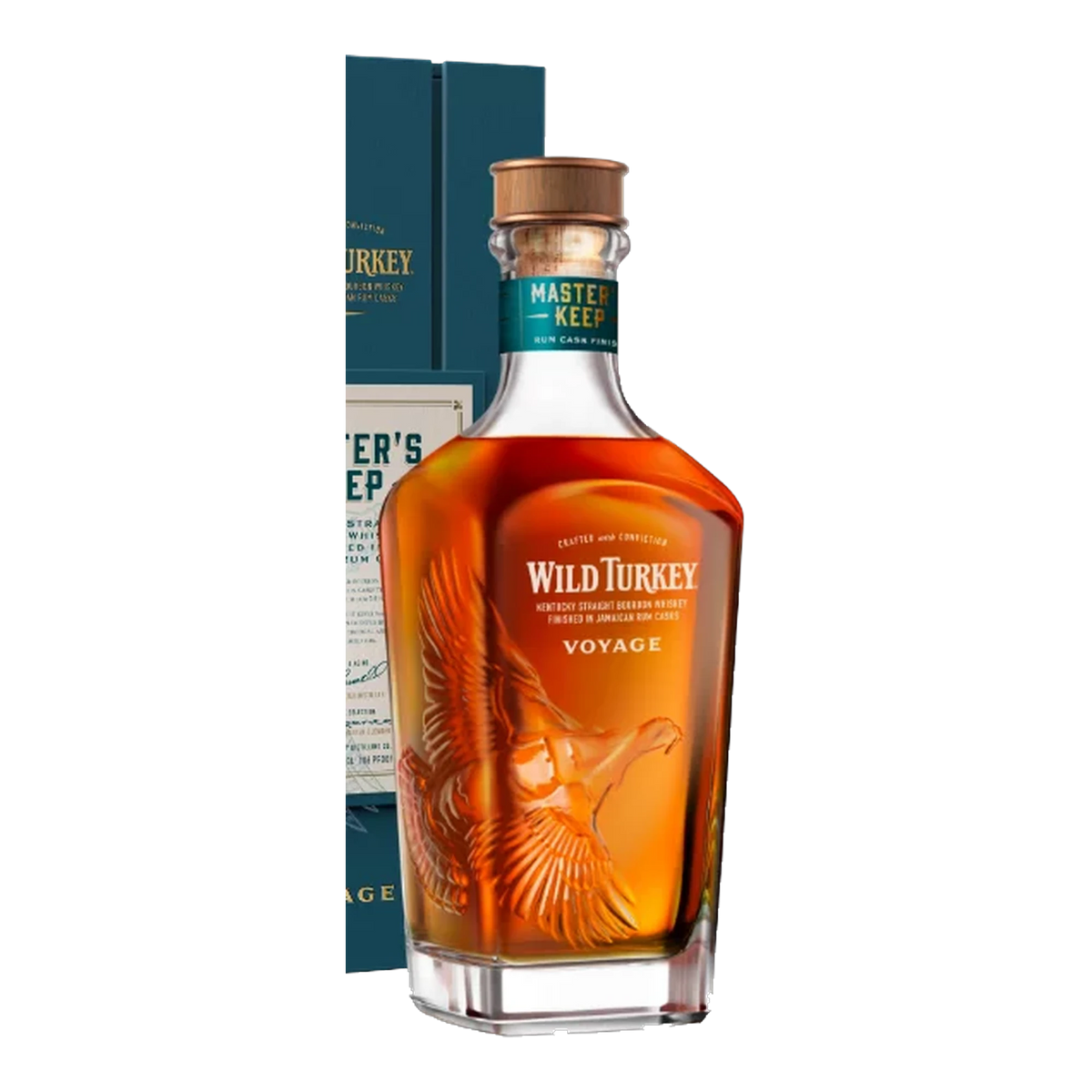 wild turkey master s keep voyage 10 year old rum cask finished bourbon whiskey