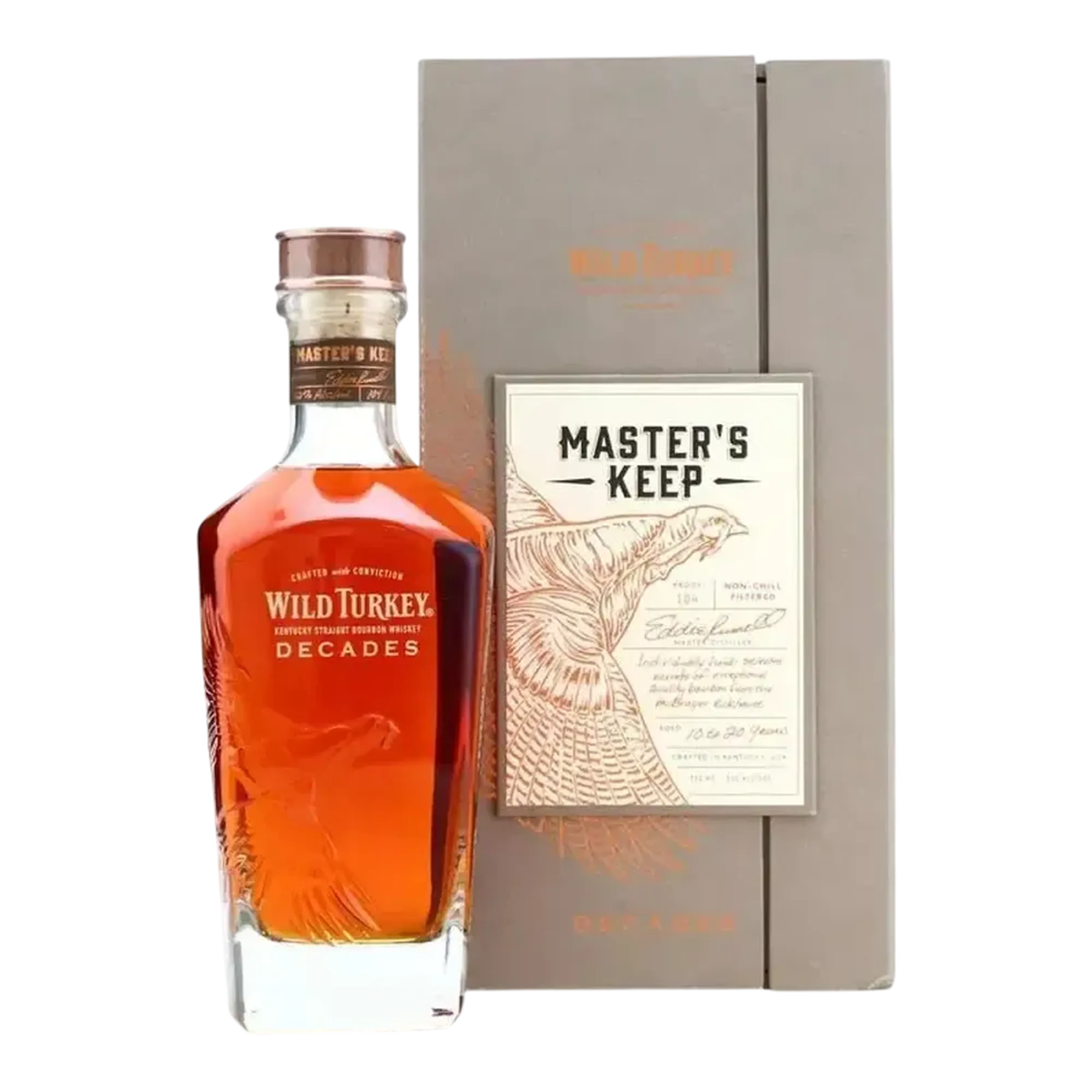 Wild Turkey Master’s Keep Decades Kentucky Straight Bourbon Whiskey 104 Proof