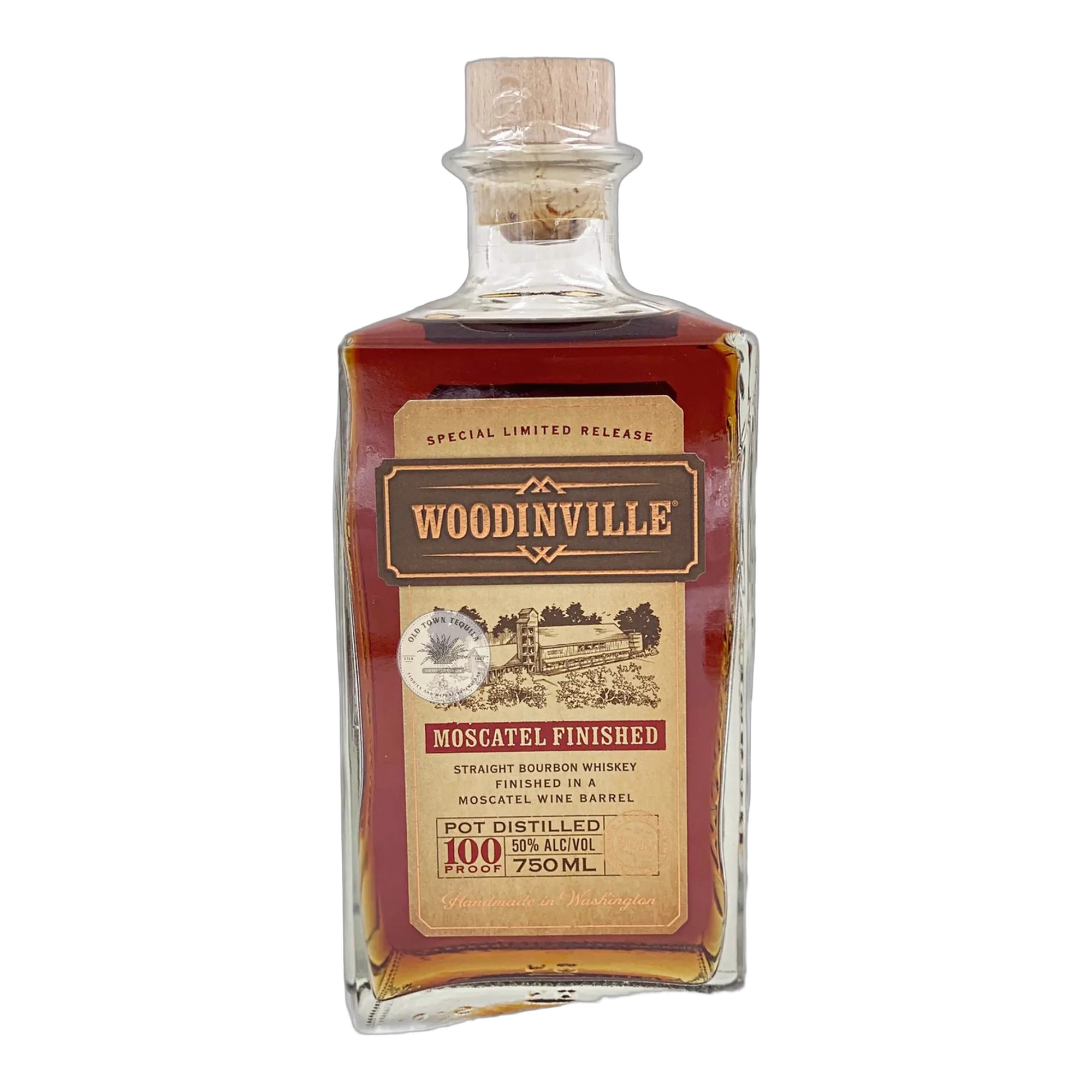 Woodinville Moscatel Cask Finished Straight Bourbon Whiskey