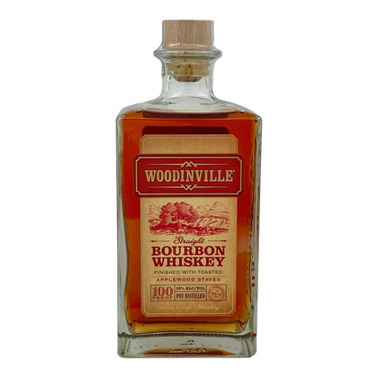 Woodinville Straight Bourbon Whiskey Finished with Toasted Applewood Staves
