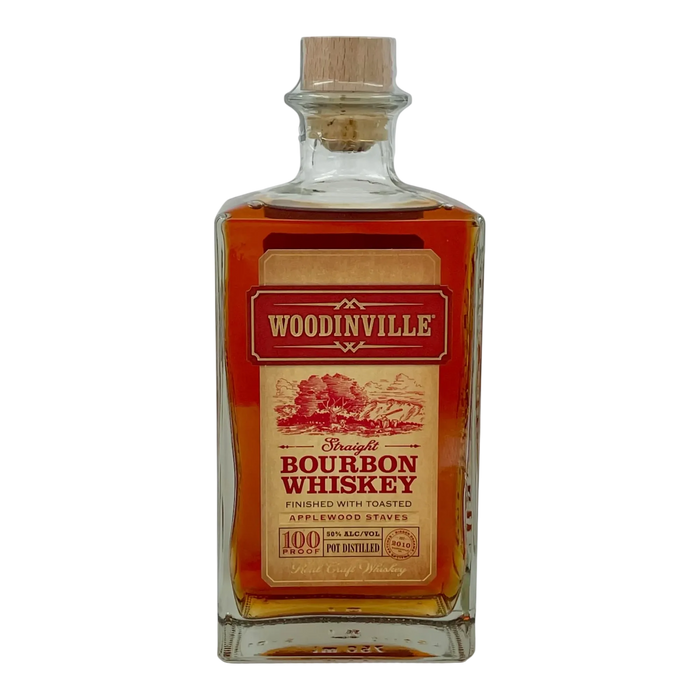 Woodinville Straight Bourbon Whiskey Finished with Toasted Applewood Staves