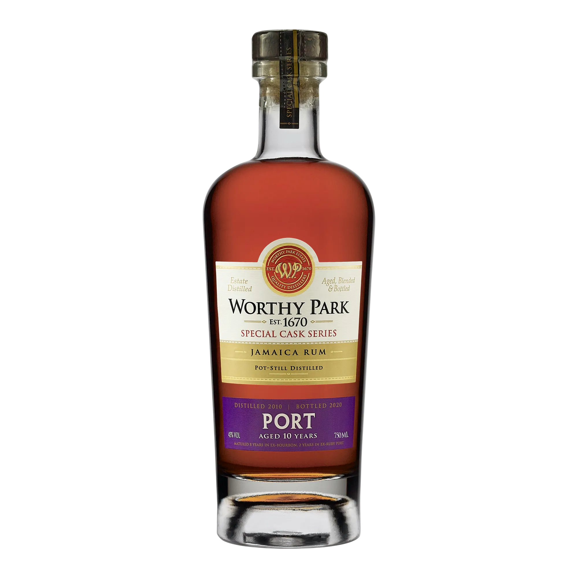 Worthy Park Special Cask Series Port 10 Year Old Jamaican Rum