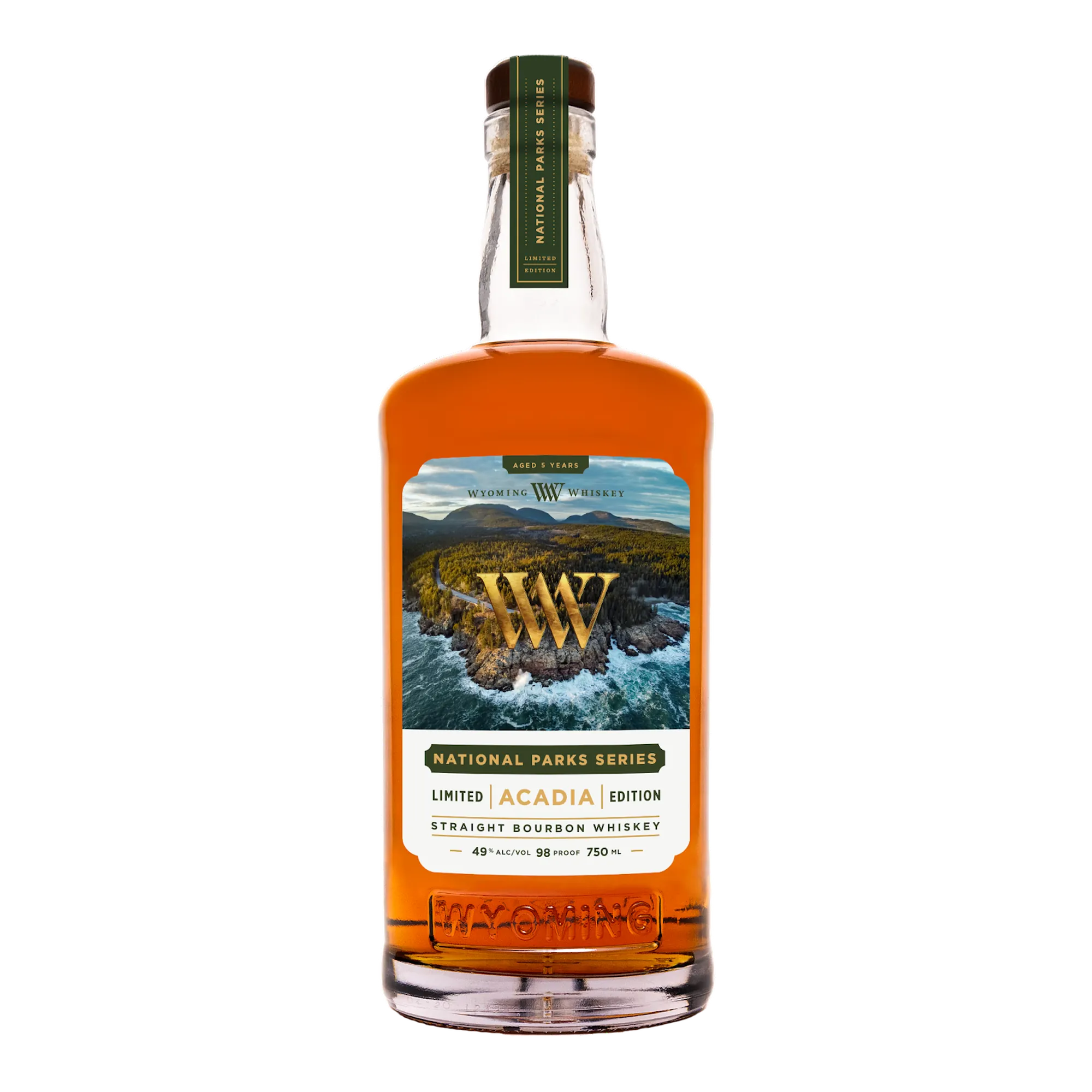 Wyoming Whiskey National Parks No. 5 5 Year Old Straight Bourbon Whiskey