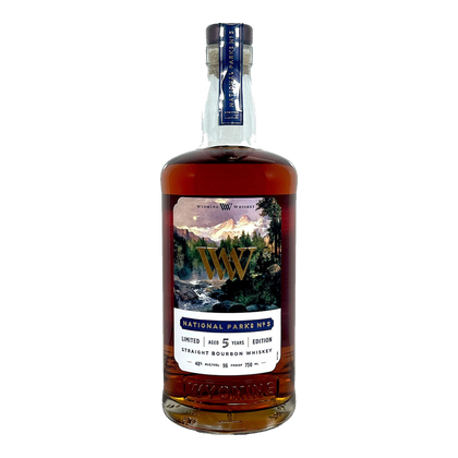 wyoming whiskey national parks no 5 5 year old straight bourbon whiskey